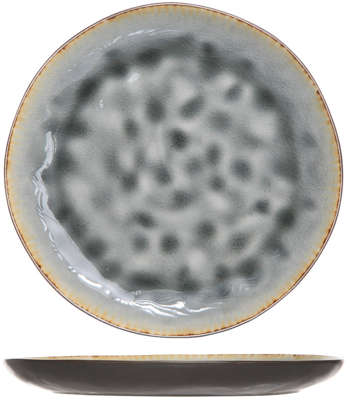 Cosy & Trendy Dinerborden Laguna Blue Grey ø 27 cm - 4 Stuks