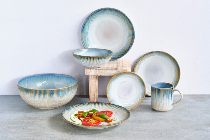 Cosy & Trendy Dinerborden Listra Ocean ø 25 cm - 4 Stuks
