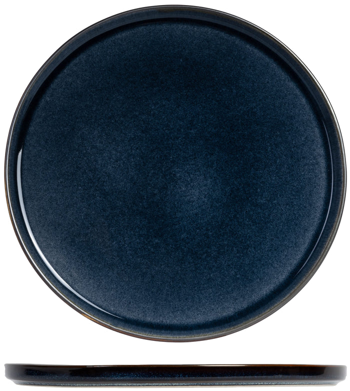 Cosy & Trendy Dinerborden Quintana Blue ø 28 cm - 4 Stuks