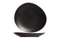 Cosy & Trendy Gebaksbordjes / Kleine Bordjes Vongola Black - 15 x 14 cm - 4 Stuks