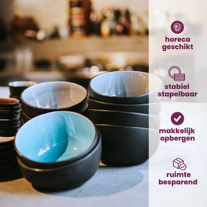 Cosy & Trendy Kleine Kommen Streetfood ø 12 cm / 270 ml - 10 Stuks