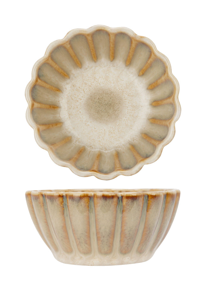 Cosy & Trendy Kleine Schaaltjes / Dipschaaltjes Astera Pearl Beige - ø 7.5 cm - 4 Stuks