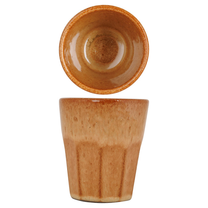 Cosy & Trendy Koffiekopjes / Cappuccino Bekers Bistro Mustard Yellow 290 ml - 6 stuks