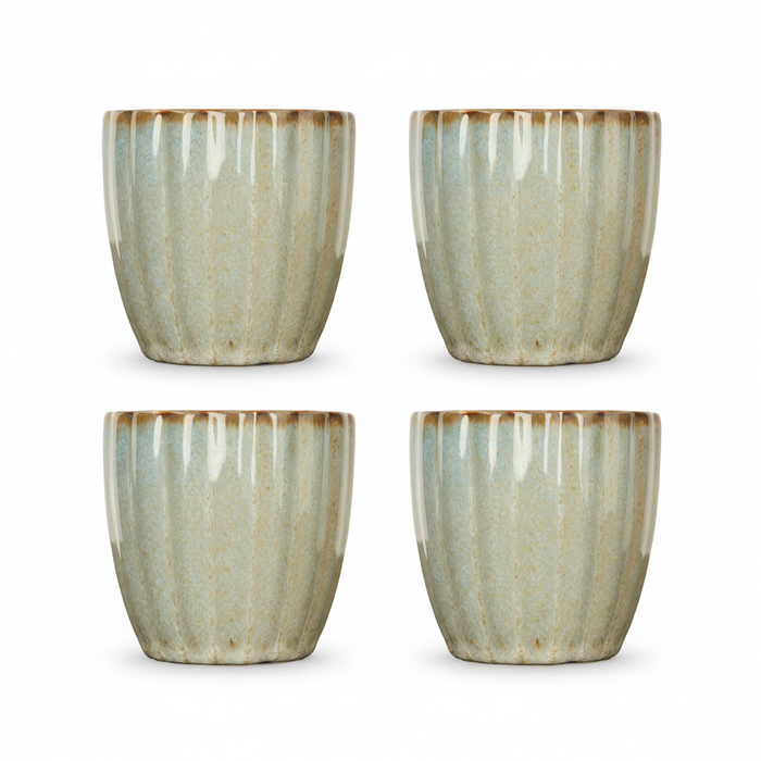 Cosy & Trendy Koffiekopjes / Senseo Kopjes  - Astera Ocean Crème - 240 ml - 4 Stuks