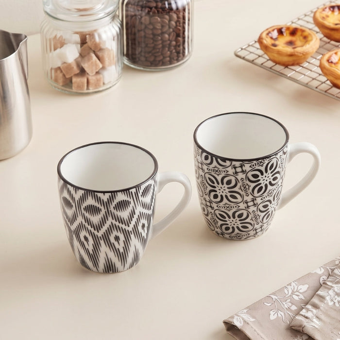 Cosy & Trendy Koffiekopjes / Senseo Kopjes - Nikko Black 190 ml - 6 stuks