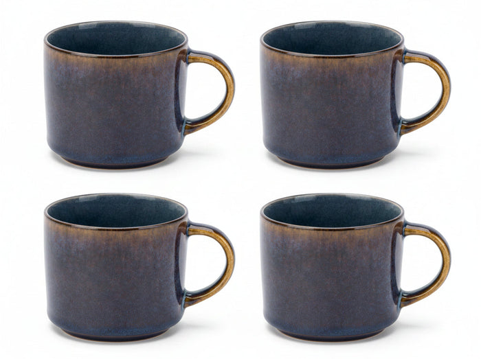 Cosy & Trendy Koffiekopjes / Senseo Kopjes - Quintana Blue - 220 ml - 4 Stuks