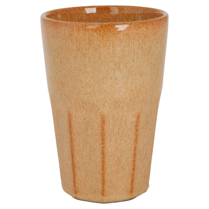 Cosy & Trendy Latte Macchiato Bekers Bistro Mustard Yellow 450 ml - 6 stuks