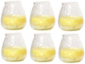Cosy & Trendy Lowboy Kaarsen - Buitenkaarsen - Citronella Kaarsen ø 10 cm - 6 stuks