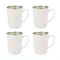 Cosy & Trendy Mokken / Bekers - Laguna Azzurro 390 ml - 4 Stuks