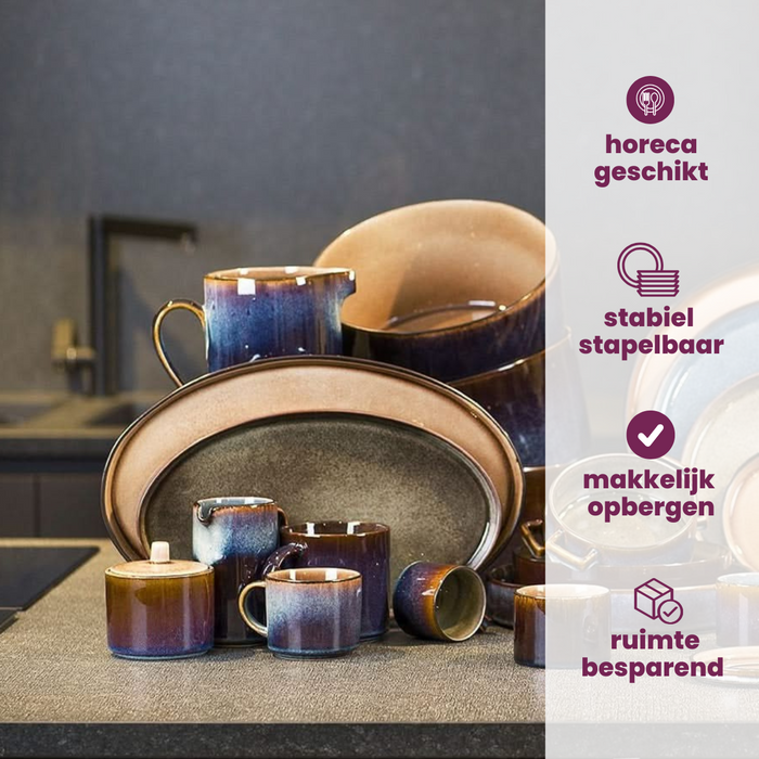 Cosy & Trendy Mokken Quintana Amber - 450 ml - 4 Stuks