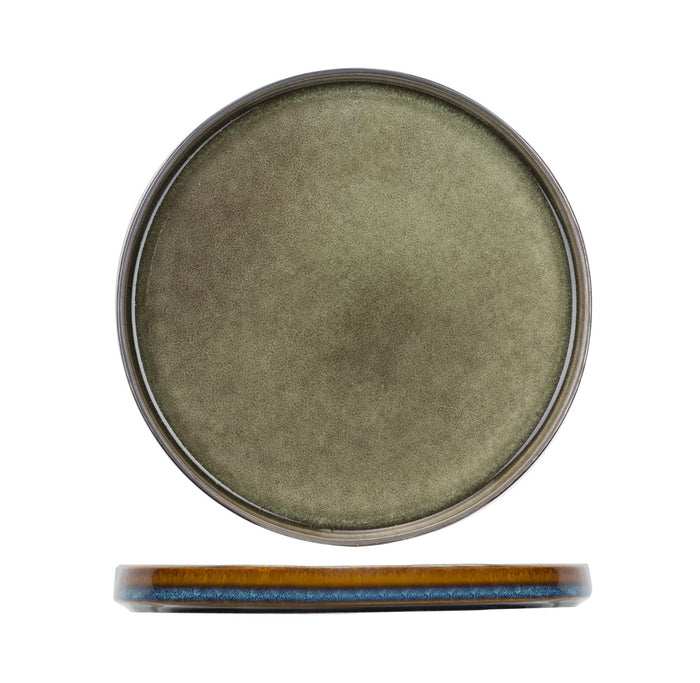 Cosy & Trendy Ontbijtborden / Dessertborden - Quintana Green ø 22 cm - 4 Stuks