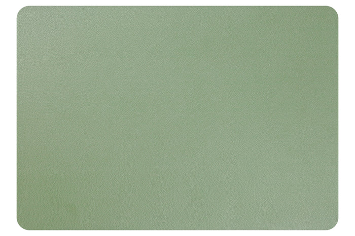 Cosy & Trendy Placemats Leather Look Basil 43 x 30 cm - 6 Stuks