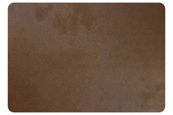 Cosy & Trendy Placemats Leather Look Lead Gray 43 x 30 cm - 6 Stuks