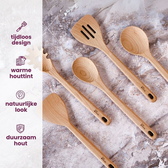 Cosy & Trendy Pollepel Delish Eco Hout 31 cm