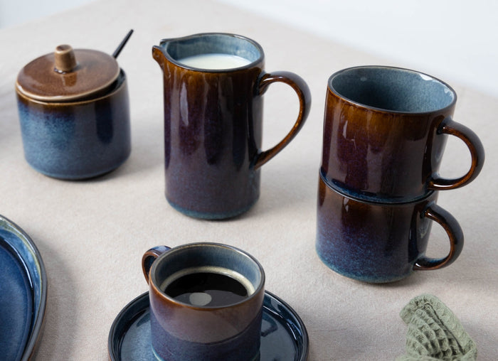 Cosy & Trendy Soepkommen / Kommen - Quintana Blue ø 13 cm / 450 ml - 4 Stuks