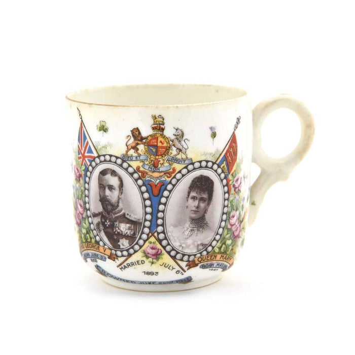 Cup, King George Married July 6Th 1893 Queen Mary