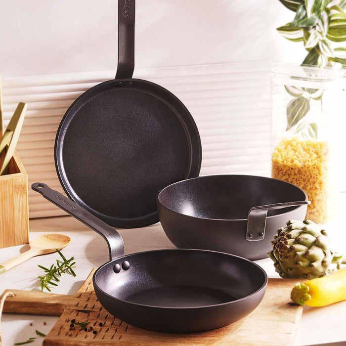 De Buyer Hapjespan / Sauteuse Ceranoa - ø 24cm / 3.3 liter - keramische anti-aanbaklaag