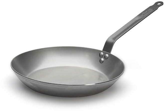 De Buyer Koekenpan Lyonnaise Carbone Plus - Plaatstaal - ø 28 cm - zonder anti-aanbaklaag