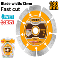 Dijamantski disk za suvo i mokro sečenje DMD0118013 INGCO