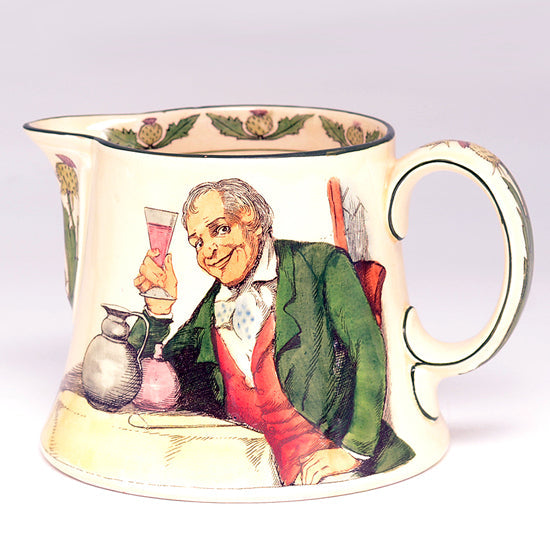 Doulton Creamer - Man Toasting