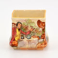 Doulton mini vase - square