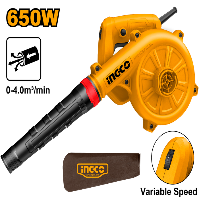 Električni duvač lišća 650W AB6038 INGCO