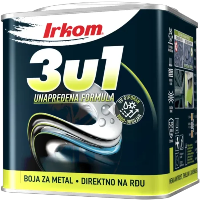 Emajl 3U1 SVETLO BRAON RAL8105 Irkom