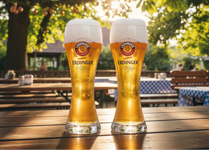 Erdinger Bierglazen Weizen - 500 ml - 6 stuks
