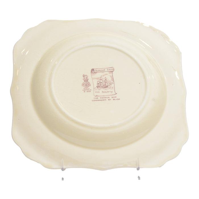 Famous Sailing Ships plate