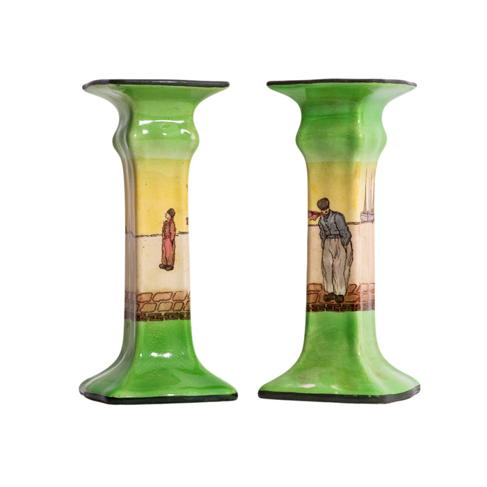 Fisher Folk Candle Holders