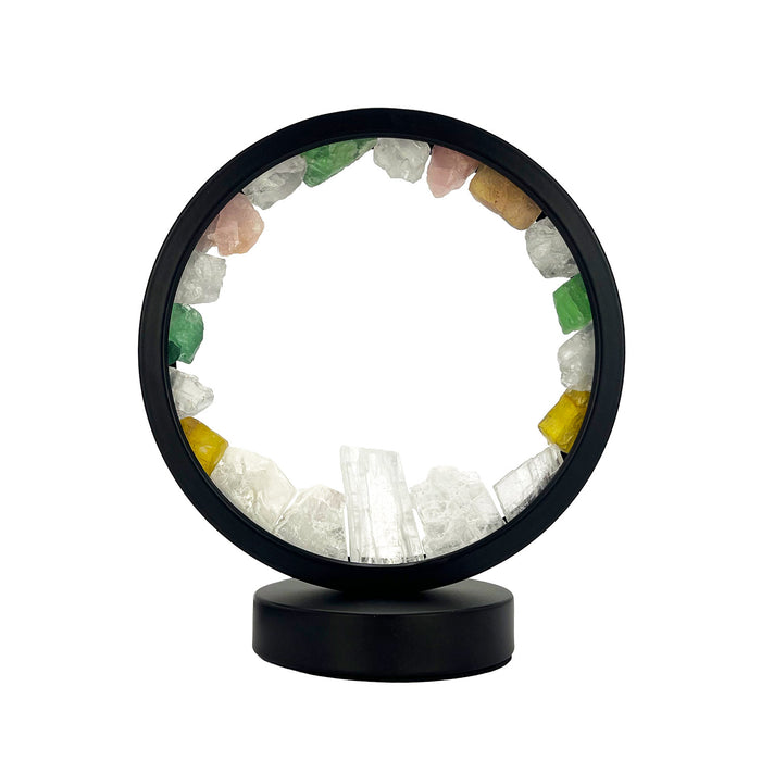 Gleneagles - Circle Earth LED Lamp - Mixed Minerals