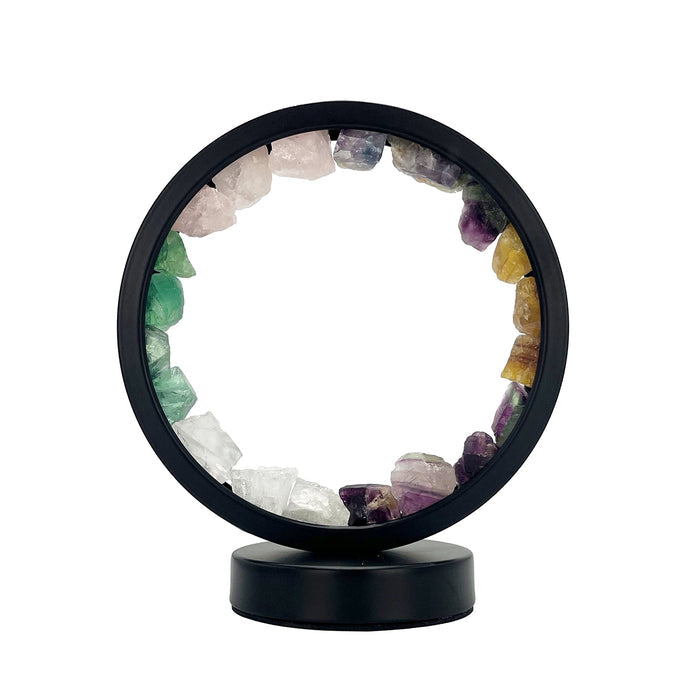 Gleneagles - Circle Earth LED Lamp - Mixed Minerals