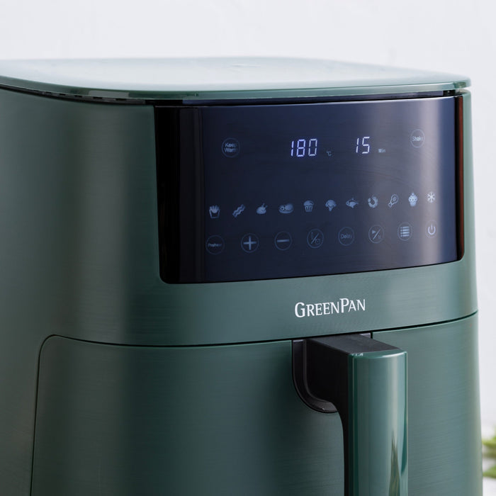 GreenPan Airfryer Bistro XXL - Pine Green - 7.2 Liter