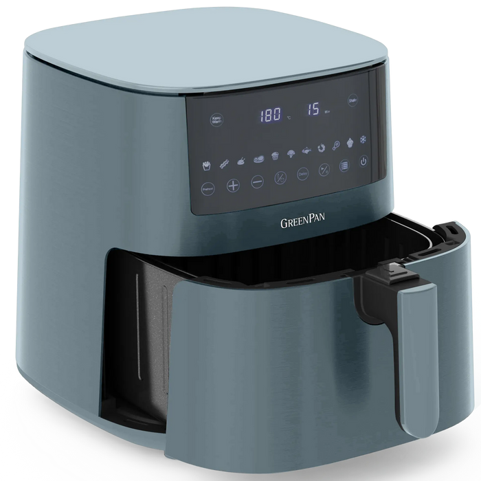 GreenPan Airfryer Bistro XXL - Smokey Blue - 7.2 Liter