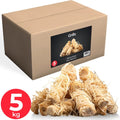GrillX BBQ Aanmaakwokkels / Aanmaakkrullen / Aanmaakhout ± 420 Stuks - 5 KG