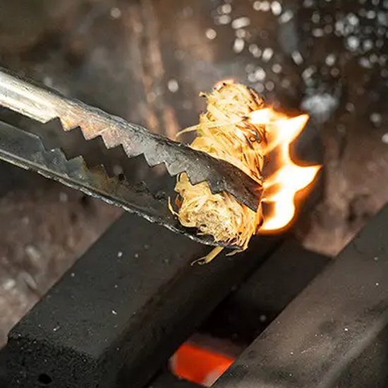 GrillX BBQ Aanmaakwokkels / Aanmaakkrullen / Aanmaakhout ± 420 Stuks - 5 KG