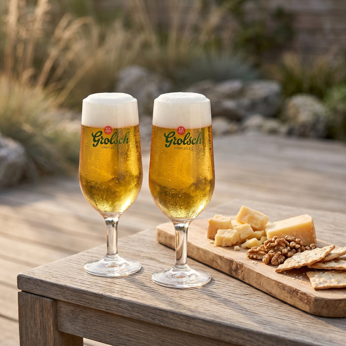 Grolsch Bierglazen op Voet Classic - 250 ml - 2 stuks
