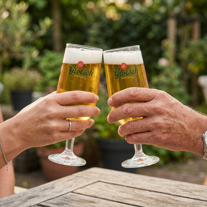 Grolsch Bierglazen op Voet Classic - 250 ml - 2 stuks