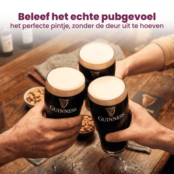 Guinness Bierglazen Pint 500 ml - 6 Stuks
