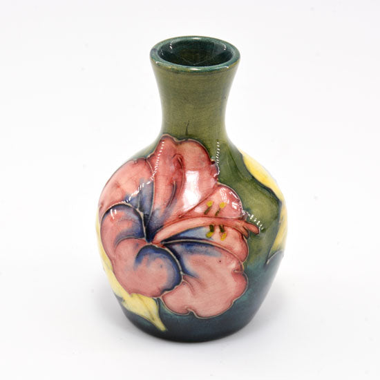 Hibiscus Moorcroft Vase