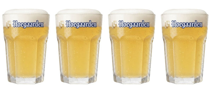Hoegaarden Bierglazen Witbier 250 ml - 4 Stuks