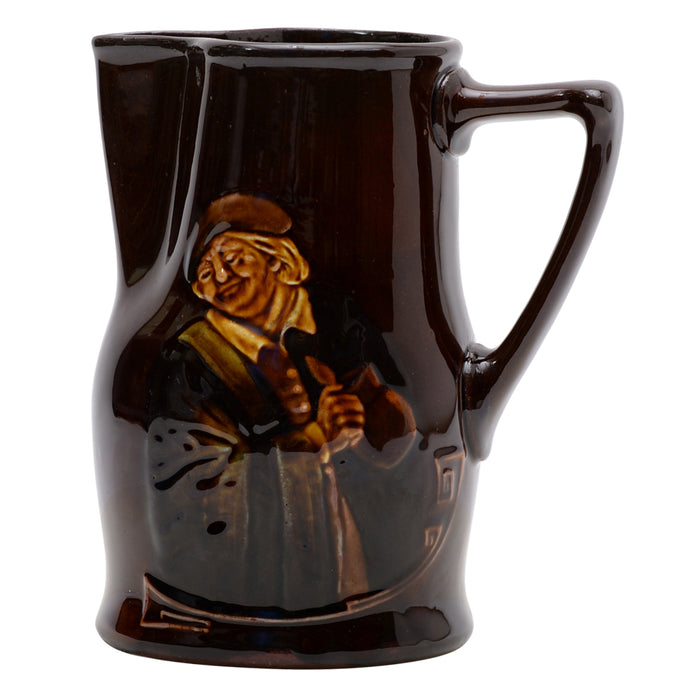 Hogarth Jug with Silver Rim