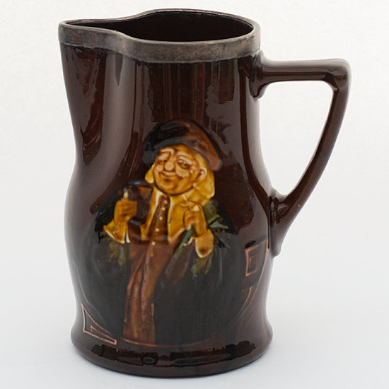 Hogarth Jug with Silver Rim