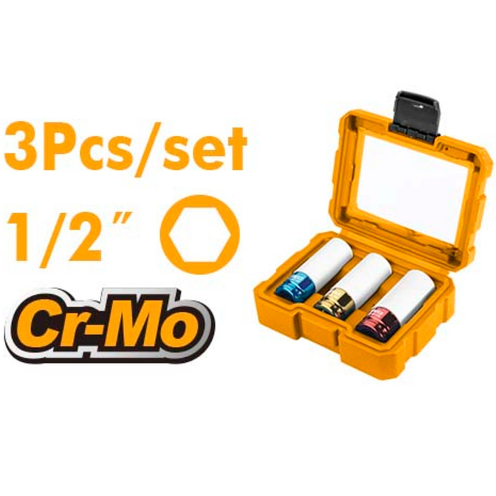 Ingco set nasadnih ključeva 1/2″ 3/1 HNMLNS031