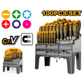Ingco set odvijača 100/1 HKSD10028