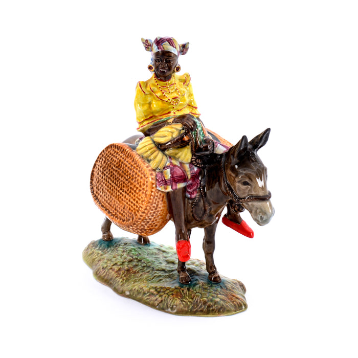 Jessie Jamaica on a Donkie