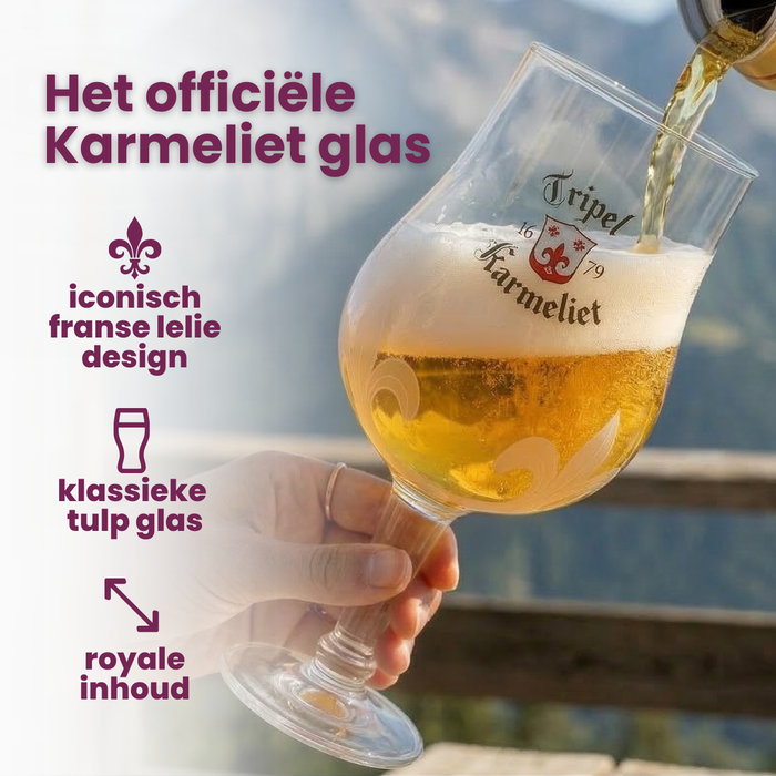 Karmeliet Bierglazen 330 ml  - 4 Stuks