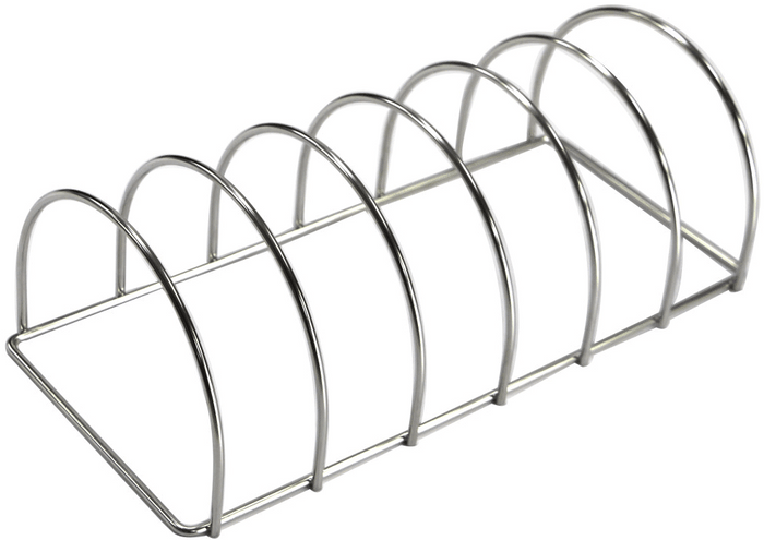 Keij Kamado BBQ Sparerib Rek Large - RVS - voor 6 spareribs