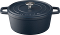 Keij Kamado Dutch Oven / Braadpan Blauw - Geëmailleerd Gietijzer - ø 14 cm / 500 ml