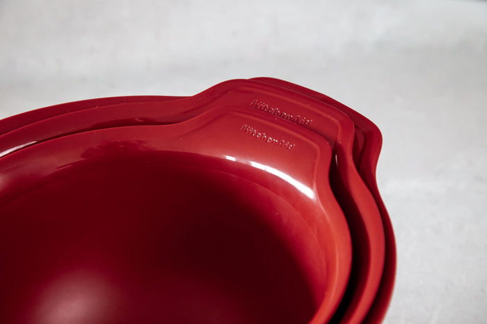 KitchenAid Beslagkom / Mengkom Core Keizerrood - 3 stuks